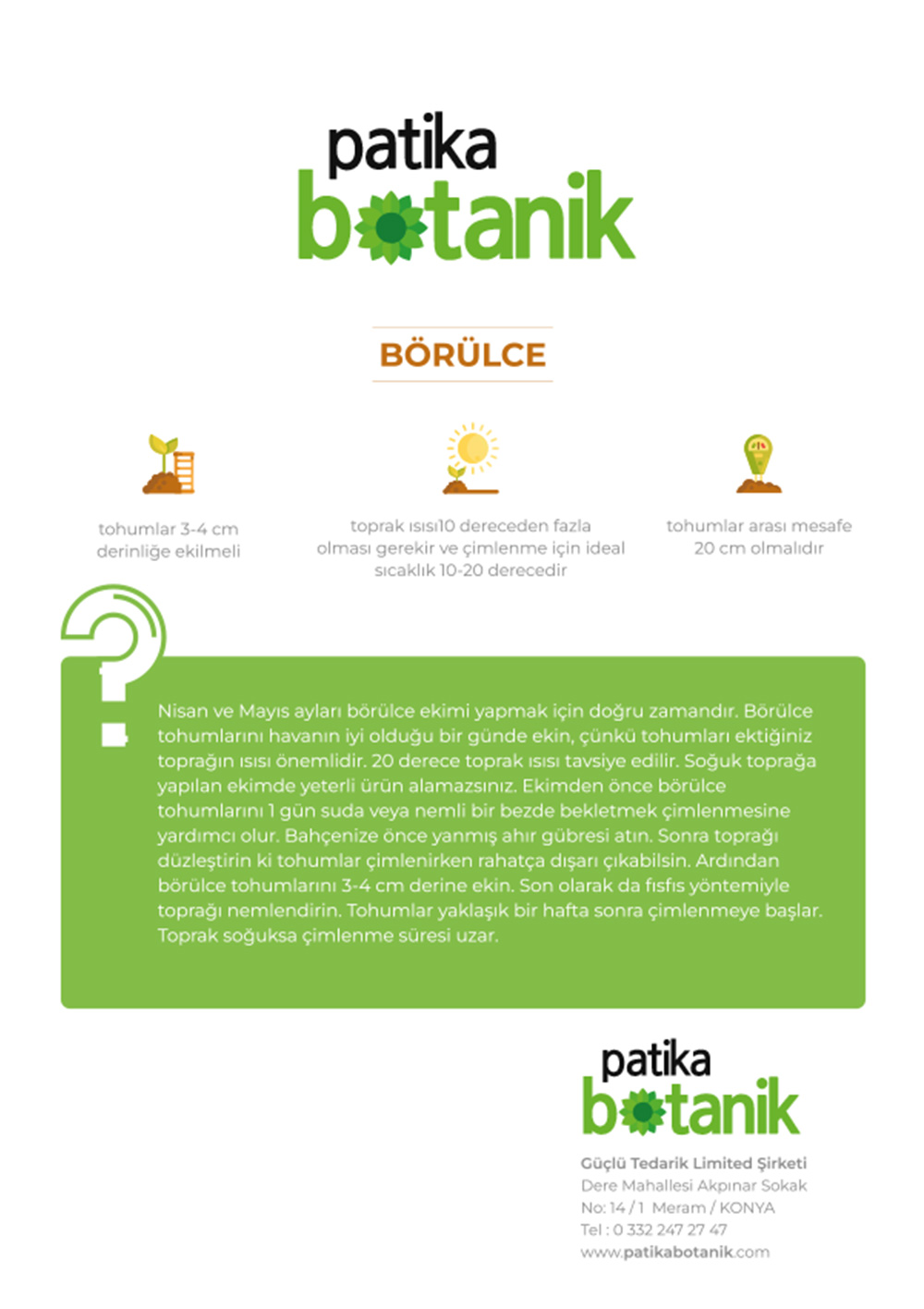  || Patika Botanik | Tohumlar, Sebze Tohumları, Çiçek Tohumları, Bitkiler, Çiçek Soğanı, Bahçe Malzemeleri, Toprak, Gübre, İlaç, Çim Alternatifi Bitkiler, Sırık Barbunya Tohumu, Renkli Kapya Biber Tohumu, Kırmızı Kıvırcık Marul Tohumu, Kaliforniya Biber Tohumu, Enginar Tohumu, Çizgili/Alaca Patlıcan Tohumu, Zinna Çiçek Tohumu, Şebboy Tohumu, Süs Ayçiçeği Tohumu, Obrizya Çiçek Tohumu, Lobelya Çiçek Tohumu, İngiliz Lavatası Tohumu, Dahlia Çiçek Tohumu, Aster Çiçeği Tohumu, Mor Soğan Tohumu, Sarı Süs Biber Tohumu, Kök Kereviz Tohumu, Mor Havuç Tohumu, Göbek, İceberg Marul Tohumu, Çin Turp Tohumu, Cin Mısır Tohumu, Sakız Bakla Tohumu, Yaprak Bezelye Tohumu, Kırmızı (MOR) Lahana Tohumu, Kuru Fasulye Tohumu, Kişniş Tohumu (Aşotu), Karnabahar Tohumu, Brüksel Lahana Tohumu, Börülce Tohumu, Ananas Kavun Tohumu, Mine (Verbena) Çiçek Tohumu, Vapur Dumanı (Ageratum Houstanianum) Çiçek Tohumu, Haseki Küpesi Çiçek Tohumu, İpek - Şellaki (portulaca Grandiflora) Çiçek Tohumu, Hanımeli (Turşuluk) Oturak Fasülye Tohumu, Eymen Oturak Fasülye Tohumu, Oturak Fasulye Tohumu, Mavi Ateş Çiçeği Tohumu, Ayçiçeği Tohumu, Tilki Kuyruğu (Amaranthus Caudatus) Çiçek Tohumu, Sille Gülü, Saray Patı (kasım Patı) Çiçek Tohumu, Samanyolu ( Cosmos L.) Çiçek Tohumu, Karagöz (Tagetes L.) Çiçek Tohumu, Hercai Menekşe (Viola) Çiçek Tohumu, Gece Güzeli (Datura L.) Çiçek Tohumu, Çan (Campanula L.) Çiçek Tohumu, Nane (Mentha) Çiçek Tohumu, Kudret Narı Tohumu, Kadife Çiçek Tohumu, Hatim Çiçeği (Aalcea Rosea) Çiçek Tohumu, Gelincik Çiçek Tohumu, Çin Karanfili (Dianthus Chinensis) Çiçek Tohumu, Boru (PETUNYA) Çiçek Tohumu, Beybeğendi Çiçeği Tohumu, Top Fesleğen - Top Reyhan Çiçek Tohumu, Mavi Sarmaşık Çiçek Tohumu, Kuşağzı Çiçek Tohumu, Sarmaşık Çilek Tohumu, Altın Papatya Tohumu, Alman Papatya Tohumu, Akşam Sefası Tohumu, Adaçayı Tohumu, Makedon Biber Tohumu, Kiraz Biber Tohumu, Karışık Karpuz Tohumu, Kardola Biber Tohumu, Etli Demre Biber Tohumu, Çıtır Biber Tohumu, Alaca Karpuz Tohumu, Acur Tohumu, Üç Burun Köy Biber Tohumu, Topan Patlıcan Tohumu, Tatlı Mısır Tohumu, Sultani Bamya Tohumu, Geniş Yaprak Pazı Tohumu, Pat Biber Tohumu, Oturak Barbunya Tohumu, Kışlık Kıvırcık Marul Tohumu, Kınalı Bamya Tohumu, Kara Lahana Tohumu, Etli Domates Tohumu, Erkenci Domates Tohumu, Botanik Brokoli Tohumu, Bal Kabağı Tohumu, 10 Dilim Çorum Kavun Tohumu, 10 Çeşit Yeşillik Tohumu, 10 Çeşit Sebze Tohumu, Topak Kabak Tohumu, Mor Cin Biber Tohumu, Mor Çiçek Lavanta Tohumu, Papatya Tohumu, Kuşkonmaz Tohumu, Köy Salatalığı Tohumu, Kıvırcık Marul Tohumu, Kara Kabak Tohumu, Kandil Dolma Biber Tohumu, Jalepone Biber Tohumu, Siyah Karpuz Tohumu, Sırık Fasulye Tohumu, Pırasa Tohumu, Misket Biber Tohumu, Kırmızı Pancar Tohumu, Çumra Kavunu Tohumu, Çiçek Bamya Tohumu, Beyaz Lahana Tohumu, Yedikule Marul Tohumu, Semizotu Tohumu, Rio Grande (Bursa, Salçalık) Domates Tohumu, Kuzu Kulağı/Ekşiotu Tohumu, Kırmızı Turp Tohumu, Kapya Biber Tohumu, Çarliston Biber Tohumu, Taze Bezelye Tohumu, Yeşil Soğan Tohumu, Kornişon Salatalık Tohumu (Turşuluk), Kemer Patlıcan Tohumu, Kekik Tohumu, Yerli Ispanak Tohumu (Geniş Yaprak), Karışık Havuç Tohumu - Sarı Turuncu Mor Kırmızı, Fındık Turp Tohumu, Beyaz Sakız Kabak Tohumu, Turşuluk Süs Biberi Tohumu, Sarmaşık - Gündüz Safası Tohumu, Çengelköy Salatalık Tohumu, Yeşil Fesleğen/Reyhan Tohumu, Mor Fesleğen/Reyhan Tohumu, Köy Tipi Domates Tohumu, Cherry Domates Tohumu, Şeker Pancarı Tohumu, Karışık Çiçek Tohumu, Tatlı Kıl Biber Tohumu, Acı Kıl Biber Tohumu, Dere Otu Tohumu, Maydonoz, Roka, Tere, Dere Otu Tohum Seti, Geniş Yapraklı Tere Tohumu, Roka Tohumu, Maydanoz Tohumu