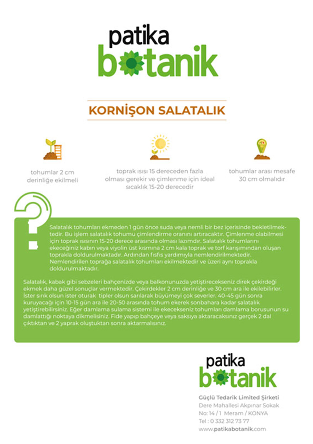  || Patika Botanik | Tohumlar, Sebze Tohumları, Çiçek Tohumları, Bitkiler, Çiçek Soğanı, Bahçe Malzemeleri, Toprak, Gübre, İlaç, Çim Alternatifi Bitkiler, Sırık Barbunya Tohumu, Renkli Kapya Biber Tohumu, Kırmızı Kıvırcık Marul Tohumu, Kaliforniya Biber Tohumu, Enginar Tohumu, Çizgili/Alaca Patlıcan Tohumu, Zinna Çiçek Tohumu, Şebboy Tohumu, Süs Ayçiçeği Tohumu, Obrizya Çiçek Tohumu, Lobelya Çiçek Tohumu, İngiliz Lavatası Tohumu, Dahlia Çiçek Tohumu, Aster Çiçeği Tohumu, Mor Soğan Tohumu, Sarı Süs Biber Tohumu, Kök Kereviz Tohumu, Mor Havuç Tohumu, Göbek, İceberg Marul Tohumu, Çin Turp Tohumu, Cin Mısır Tohumu, Sakız Bakla Tohumu, Yaprak Bezelye Tohumu, Kırmızı (MOR) Lahana Tohumu, Kuru Fasulye Tohumu, Kişniş Tohumu (Aşotu), Karnabahar Tohumu, Brüksel Lahana Tohumu, Börülce Tohumu, Ananas Kavun Tohumu, Mine (Verbena) Çiçek Tohumu, Vapur Dumanı (Ageratum Houstanianum) Çiçek Tohumu, Haseki Küpesi Çiçek Tohumu, İpek - Şellaki (portulaca Grandiflora) Çiçek Tohumu, Hanımeli (Turşuluk) Oturak Fasülye Tohumu, Eymen Oturak Fasülye Tohumu, Oturak Fasulye Tohumu, Mavi Ateş Çiçeği Tohumu, Ayçiçeği Tohumu, Tilki Kuyruğu (Amaranthus Caudatus) Çiçek Tohumu, Sille Gülü, Saray Patı (kasım Patı) Çiçek Tohumu, Samanyolu ( Cosmos L.) Çiçek Tohumu, Karagöz (Tagetes L.) Çiçek Tohumu, Hercai Menekşe (Viola) Çiçek Tohumu, Gece Güzeli (Datura L.) Çiçek Tohumu, Çan (Campanula L.) Çiçek Tohumu, Nane (Mentha) Çiçek Tohumu, Kudret Narı Tohumu, Kadife Çiçek Tohumu, Hatim Çiçeği (Aalcea Rosea) Çiçek Tohumu, Gelincik Çiçek Tohumu, Çin Karanfili (Dianthus Chinensis) Çiçek Tohumu, Boru (PETUNYA) Çiçek Tohumu, Beybeğendi Çiçeği Tohumu, Top Fesleğen - Top Reyhan Çiçek Tohumu, Mavi Sarmaşık Çiçek Tohumu, Kuşağzı Çiçek Tohumu, Sarmaşık Çilek Tohumu, Altın Papatya Tohumu, Alman Papatya Tohumu, Akşam Sefası Tohumu, Adaçayı Tohumu, Makedon Biber Tohumu, Kiraz Biber Tohumu, Karışık Karpuz Tohumu, Kardola Biber Tohumu, Etli Demre Biber Tohumu, Çıtır Biber Tohumu, Alaca Karpuz Tohumu, Acur Tohumu, Üç Burun Köy Biber Tohumu, Topan Patlıcan Tohumu, Tatlı Mısır Tohumu, Sultani Bamya Tohumu, Geniş Yaprak Pazı Tohumu, Pat Biber Tohumu, Oturak Barbunya Tohumu, Kışlık Kıvırcık Marul Tohumu, Kınalı Bamya Tohumu, Kara Lahana Tohumu, Etli Domates Tohumu, Erkenci Domates Tohumu, Botanik Brokoli Tohumu, Bal Kabağı Tohumu, 10 Dilim Çorum Kavun Tohumu, 10 Çeşit Yeşillik Tohumu, 10 Çeşit Sebze Tohumu, Topak Kabak Tohumu, Mor Cin Biber Tohumu, Mor Çiçek Lavanta Tohumu, Papatya Tohumu, Kuşkonmaz Tohumu, Köy Salatalığı Tohumu, Kıvırcık Marul Tohumu, Kara Kabak Tohumu, Kandil Dolma Biber Tohumu, Jalepone Biber Tohumu, Siyah Karpuz Tohumu, Sırık Fasulye Tohumu, Pırasa Tohumu, Misket Biber Tohumu, Kırmızı Pancar Tohumu, Çumra Kavunu Tohumu, Çiçek Bamya Tohumu, Beyaz Lahana Tohumu, Yedikule Marul Tohumu, Semizotu Tohumu, Rio Grande (Bursa, Salçalık) Domates Tohumu, Kuzu Kulağı/Ekşiotu Tohumu, Kırmızı Turp Tohumu, Kapya Biber Tohumu, Çarliston Biber Tohumu, Taze Bezelye Tohumu, Yeşil Soğan Tohumu, Kornişon Salatalık Tohumu (Turşuluk), Kemer Patlıcan Tohumu, Kekik Tohumu, Yerli Ispanak Tohumu (Geniş Yaprak), Karışık Havuç Tohumu - Sarı Turuncu Mor Kırmızı, Fındık Turp Tohumu, Beyaz Sakız Kabak Tohumu, Turşuluk Süs Biberi Tohumu, Sarmaşık - Gündüz Safası Tohumu, Çengelköy Salatalık Tohumu, Yeşil Fesleğen/Reyhan Tohumu, Mor Fesleğen/Reyhan Tohumu, Köy Tipi Domates Tohumu, Cherry Domates Tohumu, Şeker Pancarı Tohumu, Karışık Çiçek Tohumu, Tatlı Kıl Biber Tohumu, Acı Kıl Biber Tohumu, Dere Otu Tohumu, Maydonoz, Roka, Tere, Dere Otu Tohum Seti, Geniş Yapraklı Tere Tohumu, Roka Tohumu, Maydanoz Tohumu