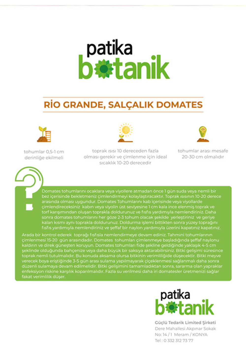  || Patika Botanik | Tohumlar, Sebze Tohumları, Çiçek Tohumları, Bitkiler, Çiçek Soğanı, Bahçe Malzemeleri, Toprak, Gübre, İlaç, Çim Alternatifi Bitkiler, Sırık Barbunya Tohumu, Renkli Kapya Biber Tohumu, Kırmızı Kıvırcık Marul Tohumu, Kaliforniya Biber Tohumu, Enginar Tohumu, Çizgili/Alaca Patlıcan Tohumu, Zinna Çiçek Tohumu, Şebboy Tohumu, Süs Ayçiçeği Tohumu, Obrizya Çiçek Tohumu, Lobelya Çiçek Tohumu, İngiliz Lavatası Tohumu, Dahlia Çiçek Tohumu, Aster Çiçeği Tohumu, Mor Soğan Tohumu, Sarı Süs Biber Tohumu, Kök Kereviz Tohumu, Mor Havuç Tohumu, Göbek, İceberg Marul Tohumu, Çin Turp Tohumu, Cin Mısır Tohumu, Sakız Bakla Tohumu, Yaprak Bezelye Tohumu, Kırmızı (MOR) Lahana Tohumu, Kuru Fasulye Tohumu, Kişniş Tohumu (Aşotu), Karnabahar Tohumu, Brüksel Lahana Tohumu, Börülce Tohumu, Ananas Kavun Tohumu, Mine (Verbena) Çiçek Tohumu, Vapur Dumanı (Ageratum Houstanianum) Çiçek Tohumu, Haseki Küpesi Çiçek Tohumu, İpek - Şellaki (portulaca Grandiflora) Çiçek Tohumu, Hanımeli (Turşuluk) Oturak Fasülye Tohumu, Eymen Oturak Fasülye Tohumu, Oturak Fasulye Tohumu, Mavi Ateş Çiçeği Tohumu, Ayçiçeği Tohumu, Tilki Kuyruğu (Amaranthus Caudatus) Çiçek Tohumu, Sille Gülü, Saray Patı (kasım Patı) Çiçek Tohumu, Samanyolu ( Cosmos L.) Çiçek Tohumu, Karagöz (Tagetes L.) Çiçek Tohumu, Hercai Menekşe (Viola) Çiçek Tohumu, Gece Güzeli (Datura L.) Çiçek Tohumu, Çan (Campanula L.) Çiçek Tohumu, Nane (Mentha) Çiçek Tohumu, Kudret Narı Tohumu, Kadife Çiçek Tohumu, Hatim Çiçeği (Aalcea Rosea) Çiçek Tohumu, Gelincik Çiçek Tohumu, Çin Karanfili (Dianthus Chinensis) Çiçek Tohumu, Boru (PETUNYA) Çiçek Tohumu, Beybeğendi Çiçeği Tohumu, Top Fesleğen - Top Reyhan Çiçek Tohumu, Mavi Sarmaşık Çiçek Tohumu, Kuşağzı Çiçek Tohumu, Sarmaşık Çilek Tohumu, Altın Papatya Tohumu, Alman Papatya Tohumu, Akşam Sefası Tohumu, Adaçayı Tohumu, Makedon Biber Tohumu, Kiraz Biber Tohumu, Karışık Karpuz Tohumu, Kardola Biber Tohumu, Etli Demre Biber Tohumu, Çıtır Biber Tohumu, Alaca Karpuz Tohumu, Acur Tohumu, Üç Burun Köy Biber Tohumu, Topan Patlıcan Tohumu, Tatlı Mısır Tohumu, Sultani Bamya Tohumu, Geniş Yaprak Pazı Tohumu, Pat Biber Tohumu, Oturak Barbunya Tohumu, Kışlık Kıvırcık Marul Tohumu, Kınalı Bamya Tohumu, Kara Lahana Tohumu, Etli Domates Tohumu, Erkenci Domates Tohumu, Botanik Brokoli Tohumu, Bal Kabağı Tohumu, 10 Dilim Çorum Kavun Tohumu, 10 Çeşit Yeşillik Tohumu, 10 Çeşit Sebze Tohumu, Topak Kabak Tohumu, Mor Cin Biber Tohumu, Mor Çiçek Lavanta Tohumu, Papatya Tohumu, Kuşkonmaz Tohumu, Köy Salatalığı Tohumu, Kıvırcık Marul Tohumu, Kara Kabak Tohumu, Kandil Dolma Biber Tohumu, Jalepone Biber Tohumu, Siyah Karpuz Tohumu, Sırık Fasulye Tohumu, Pırasa Tohumu, Misket Biber Tohumu, Kırmızı Pancar Tohumu, Çumra Kavunu Tohumu, Çiçek Bamya Tohumu, Beyaz Lahana Tohumu, Yedikule Marul Tohumu, Semizotu Tohumu, Rio Grande (Bursa, Salçalık) Domates Tohumu, Kuzu Kulağı/Ekşiotu Tohumu, Kırmızı Turp Tohumu, Kapya Biber Tohumu, Çarliston Biber Tohumu, Taze Bezelye Tohumu, Yeşil Soğan Tohumu, Kornişon Salatalık Tohumu (Turşuluk), Kemer Patlıcan Tohumu, Kekik Tohumu, Yerli Ispanak Tohumu (Geniş Yaprak), Karışık Havuç Tohumu - Sarı Turuncu Mor Kırmızı, Fındık Turp Tohumu, Beyaz Sakız Kabak Tohumu, Turşuluk Süs Biberi Tohumu, Sarmaşık - Gündüz Safası Tohumu, Çengelköy Salatalık Tohumu, Yeşil Fesleğen/Reyhan Tohumu, Mor Fesleğen/Reyhan Tohumu, Köy Tipi Domates Tohumu, Cherry Domates Tohumu, Şeker Pancarı Tohumu, Karışık Çiçek Tohumu, Tatlı Kıl Biber Tohumu, Acı Kıl Biber Tohumu, Dere Otu Tohumu, Maydonoz, Roka, Tere, Dere Otu Tohum Seti, Geniş Yapraklı Tere Tohumu, Roka Tohumu, Maydanoz Tohumu